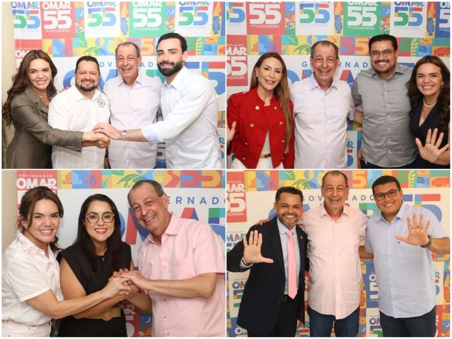 Omar reúne apoio de todos os 62 prefeitos do Amazonas e amplia aliança com deputados no segundo turno